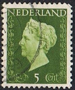 Nederland serie gestempeld van 1947 t/m 1948 NVPH nr.474/486, Postzegels en Munten, Postzegels | Nederland, Verzenden, Na 1940