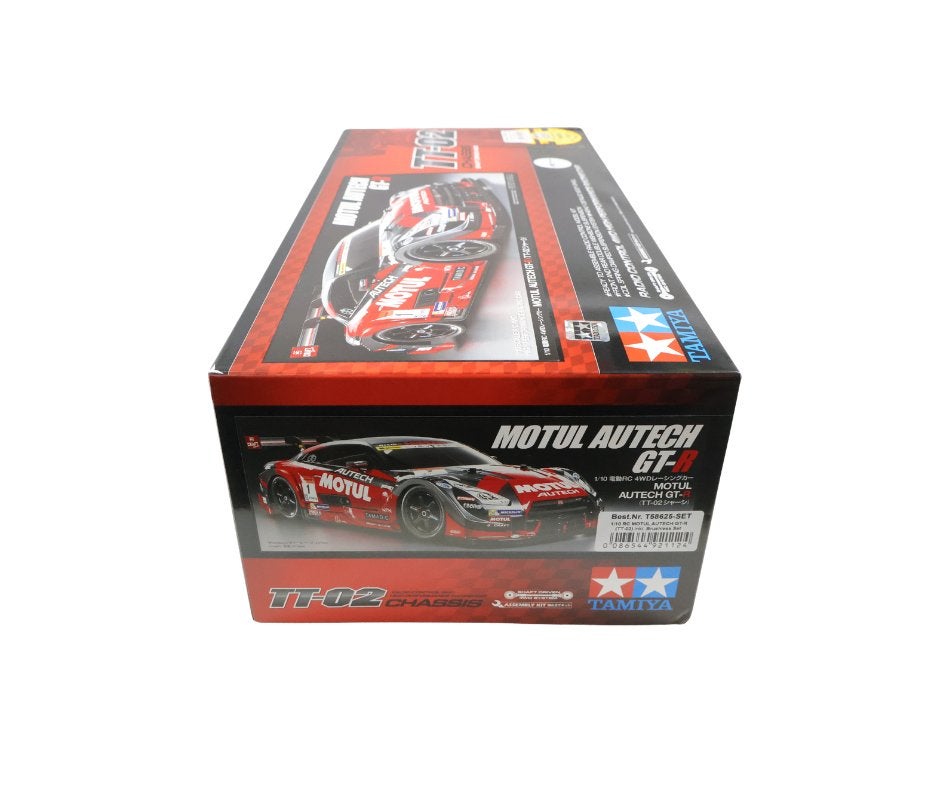Tamiya 1/10 RC MOTUL AUTECH GT-R (TT-02) brushless, Elektro, Nieuw, Ophalen of Verzenden, Schaal 1:10