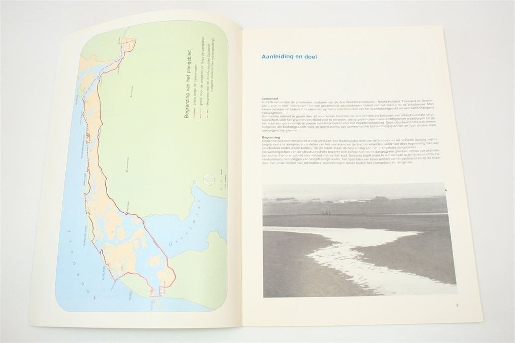 Waddenzee, de Koers Bepaald — Structuurschets, 1981, Boeken, Ophalen of Verzenden, Gelezen