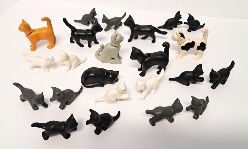 Poezen en katten van Playmobil, Kinderen en Baby's, Speelgoed | Playmobil, Ophalen of Verzenden, Gebruikt