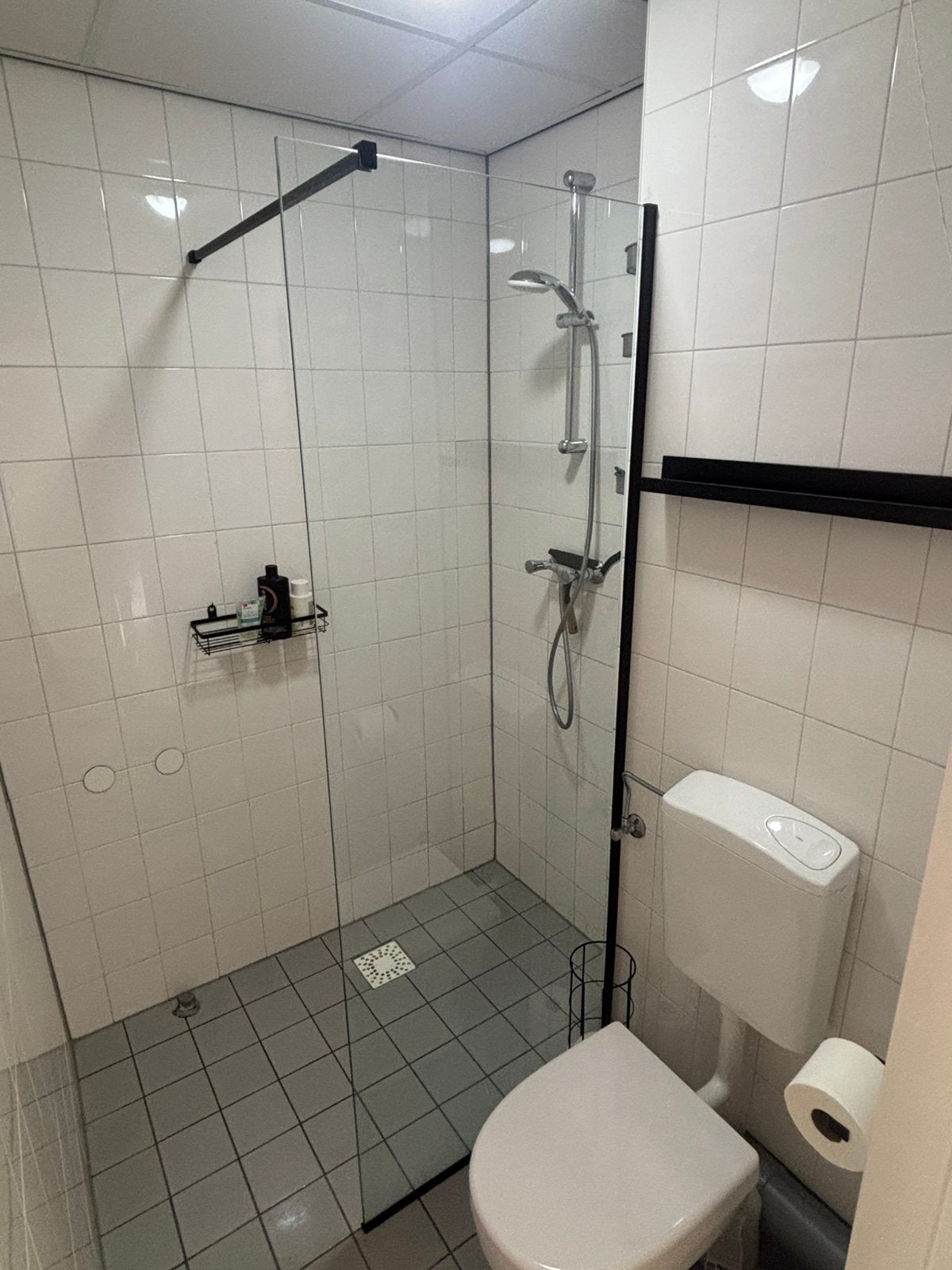 Douchewand / douchescherm glas, Ophalen, Minder dan 80 cm, Overige typen, 160 cm of meer