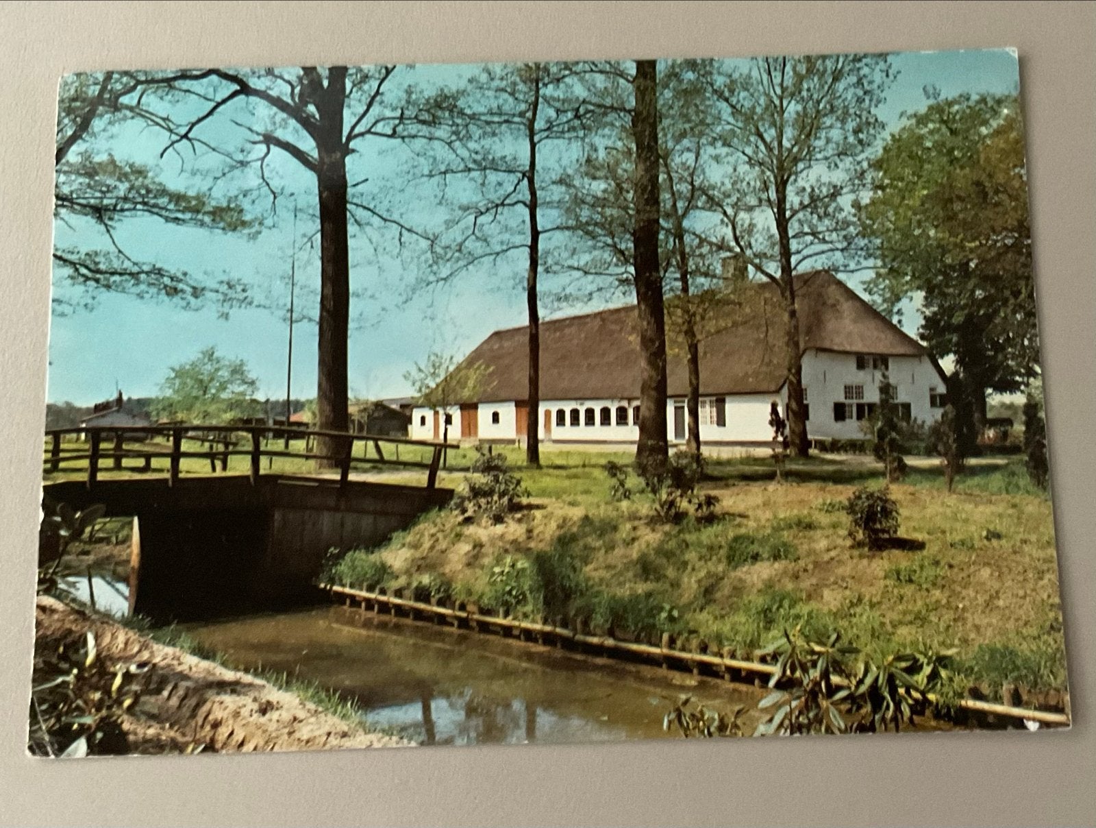 Oostelbeers Landgoed De Baest - Vintage Ansichtkaart, Ophalen of Verzenden, 1960 tot 1980, Gelopen, Noord-Brabant