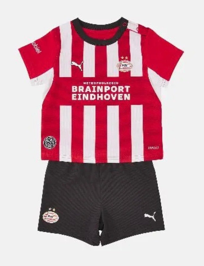 Gezocht: PSV voetbaltenu baby/kind maat 68 en 92, Ophalen, Gebruikt, Jongetje of Meisje