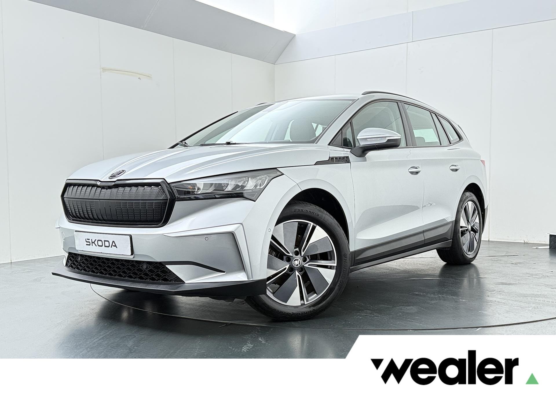 Skoda Enyaq iV 60 | 180 PK | SoH 91% | Cruise control | Clim, Automaat, Gebruikt, Leder en Stof, Origineel Nederlands
