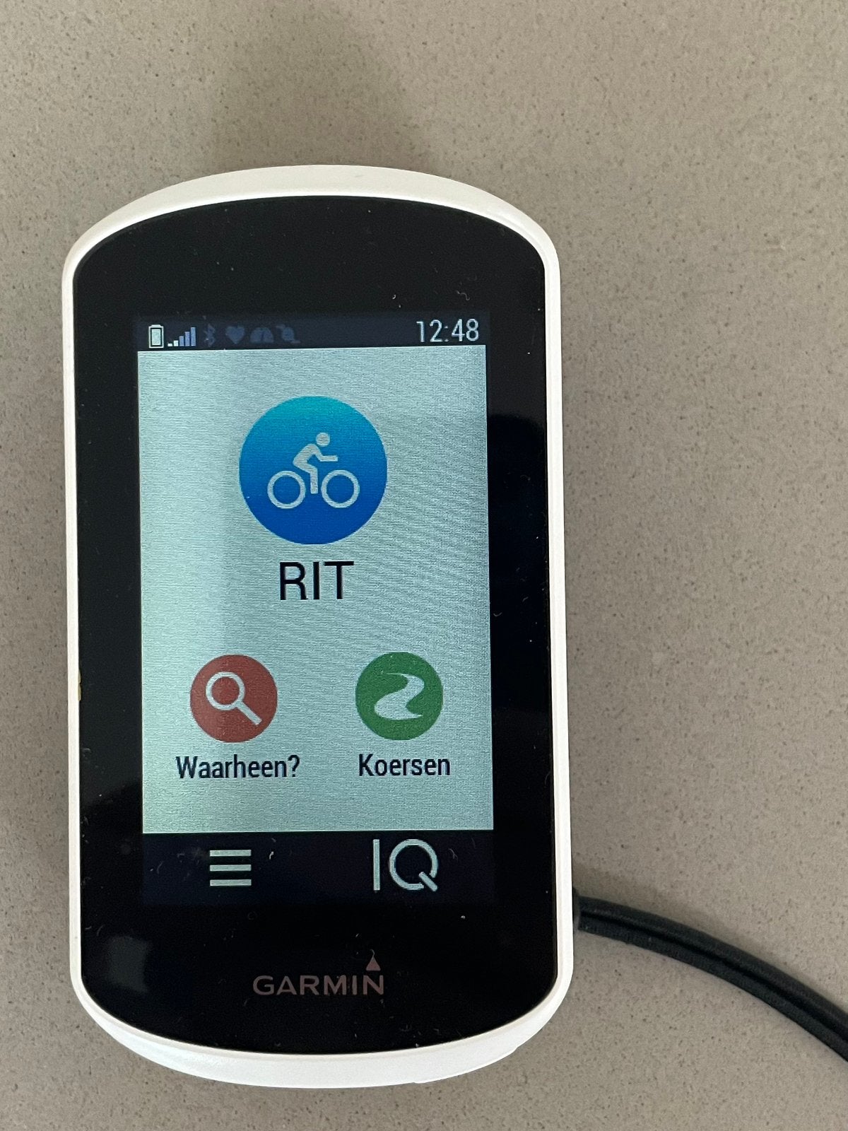 Garmin edge explore, Fietsen en Brommers, Fietsaccessoires | Fietscomputers, Verzenden, GPS, Zo goed als nieuw