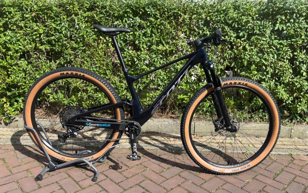 Scott Spark RC Comp Demo Fiets gebruikt Blue M, Fietsen en Brommers, -, -, Versnellingen, Nieuw