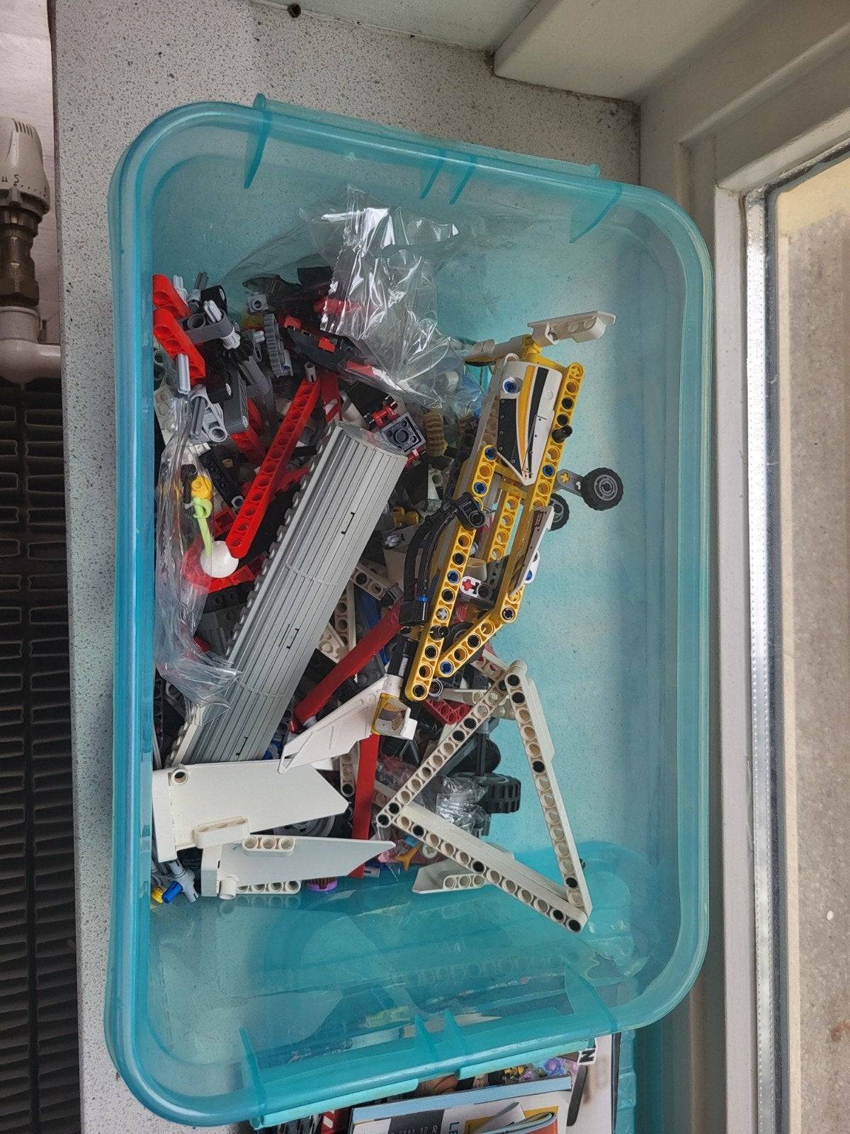 doos met diverse Lego onderdelen, Ophalen of Verzenden, Gebruikt
