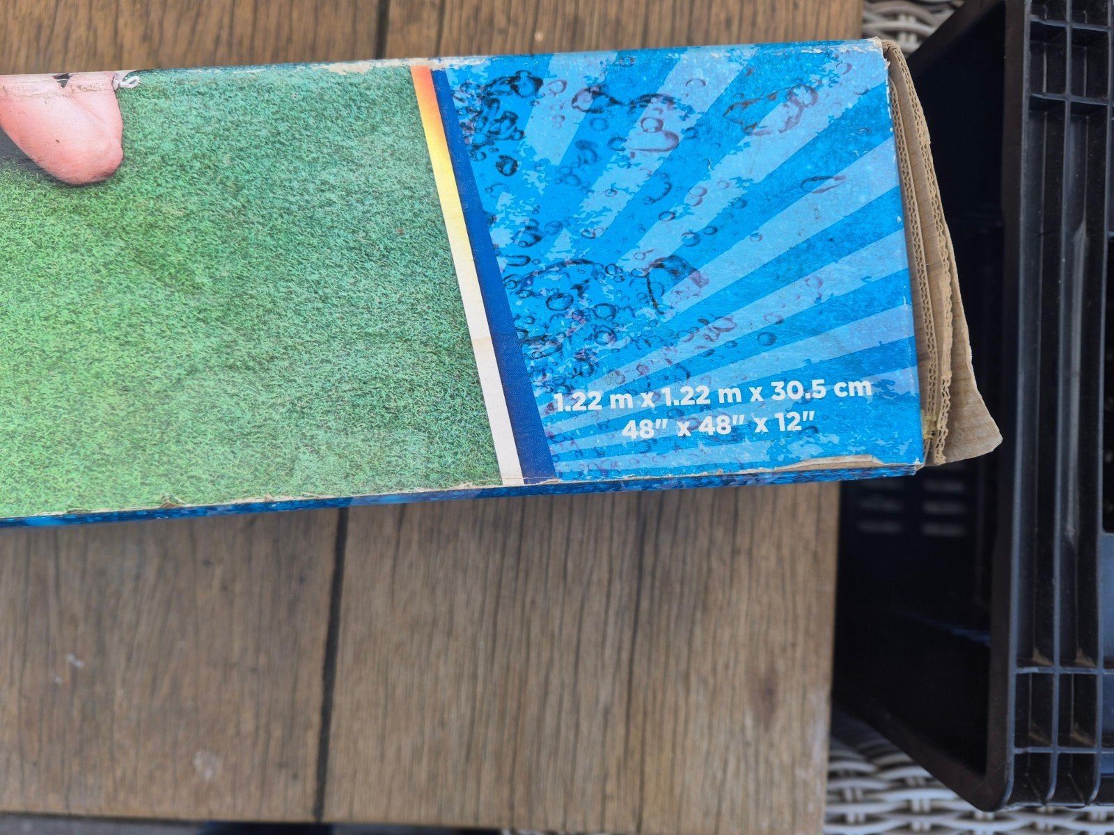 kinder zwembad met hoes nieuw in doos, Tuin en Terras, Minder dan 80 cm, Vierkant, Nieuw, Ophalen of Verzenden