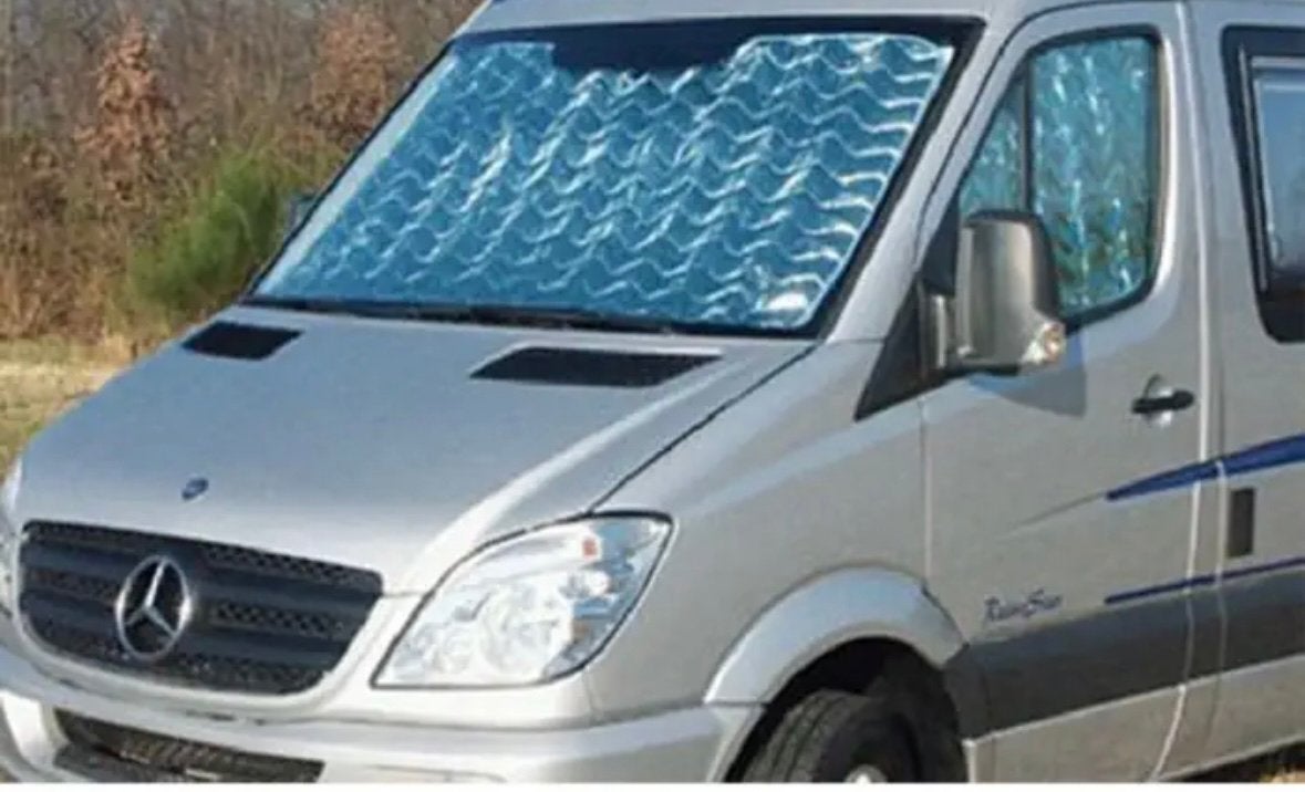 Raamisolatie binnenzijde 3-delig Merdezes / Volkswagen, Caravans en Kamperen, Ophalen of Verzenden, Gebruikt