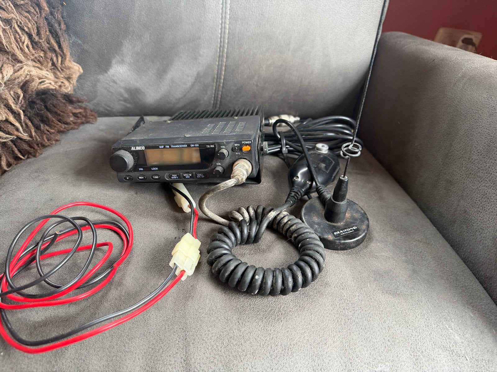 Alinco DR-130T 2 meterbak, Ophalen of Verzenden, Gebruikt, Zender en Ontvanger