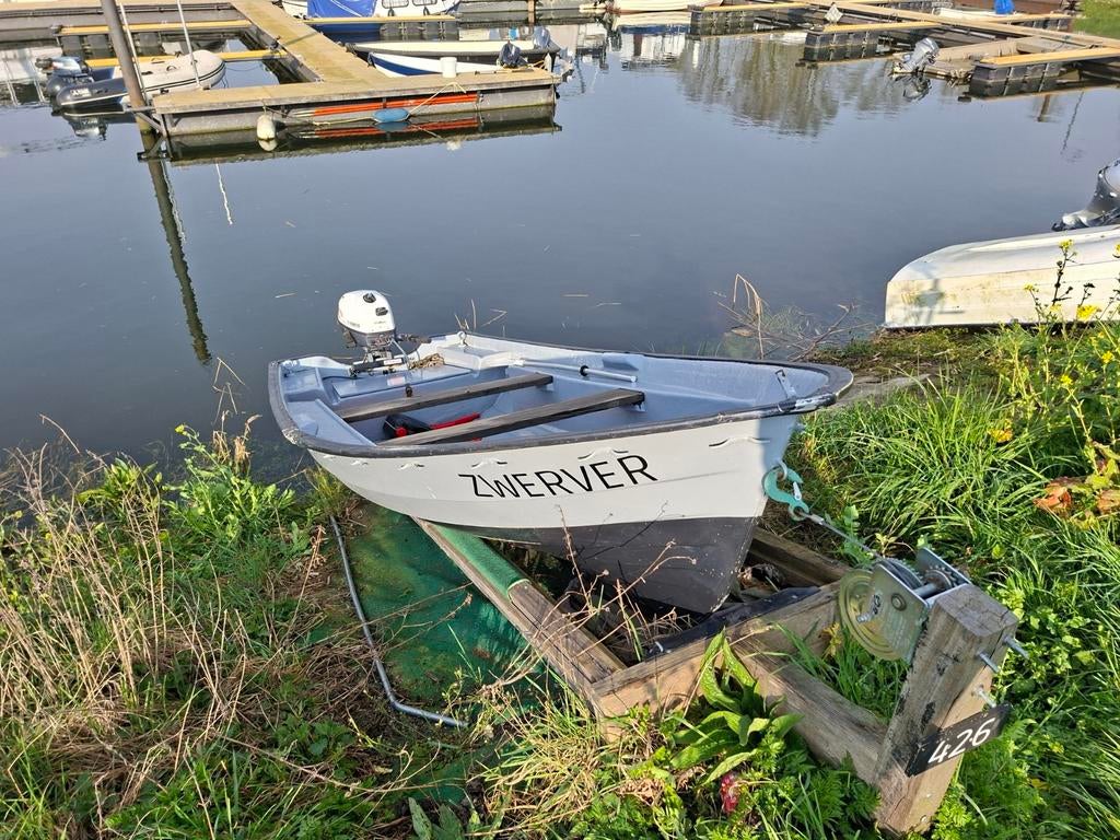 Rana 13 Sloep/Visboot - Ideaal voor vissen en recreatie, Ophalen of Verzenden, Overige typen, Motorboot