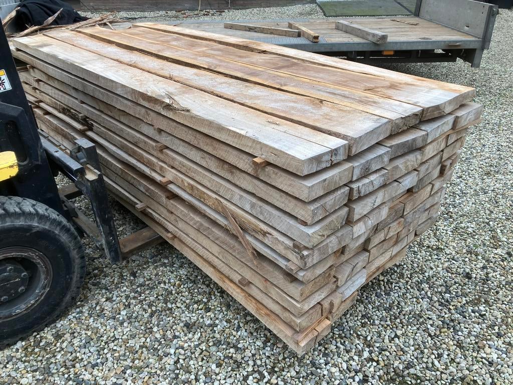 50 teak planken koopje !!!!!!€395, Ophalen, Minder dan 25 mm, Zo goed als nieuw, Plank