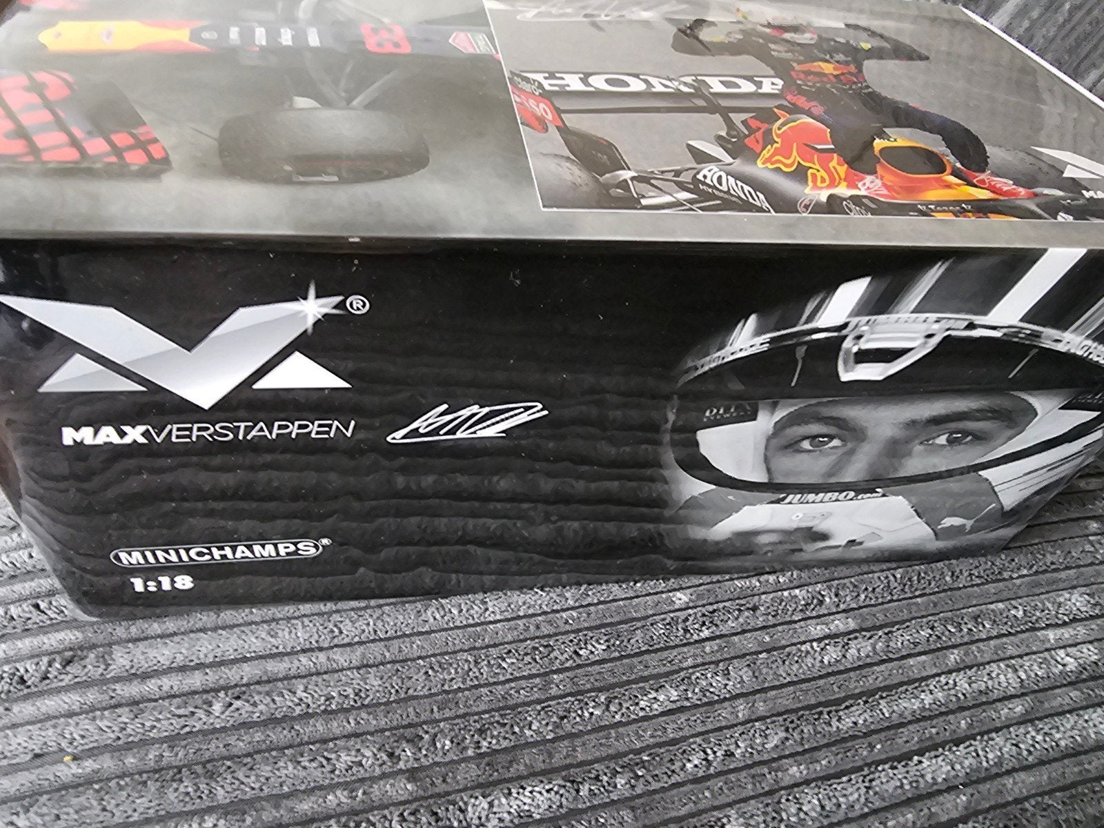 Max verstappen Turkish gp, België en brasile 1.18 schaal, Ophalen of Verzenden, Nieuw, MiniChamps
