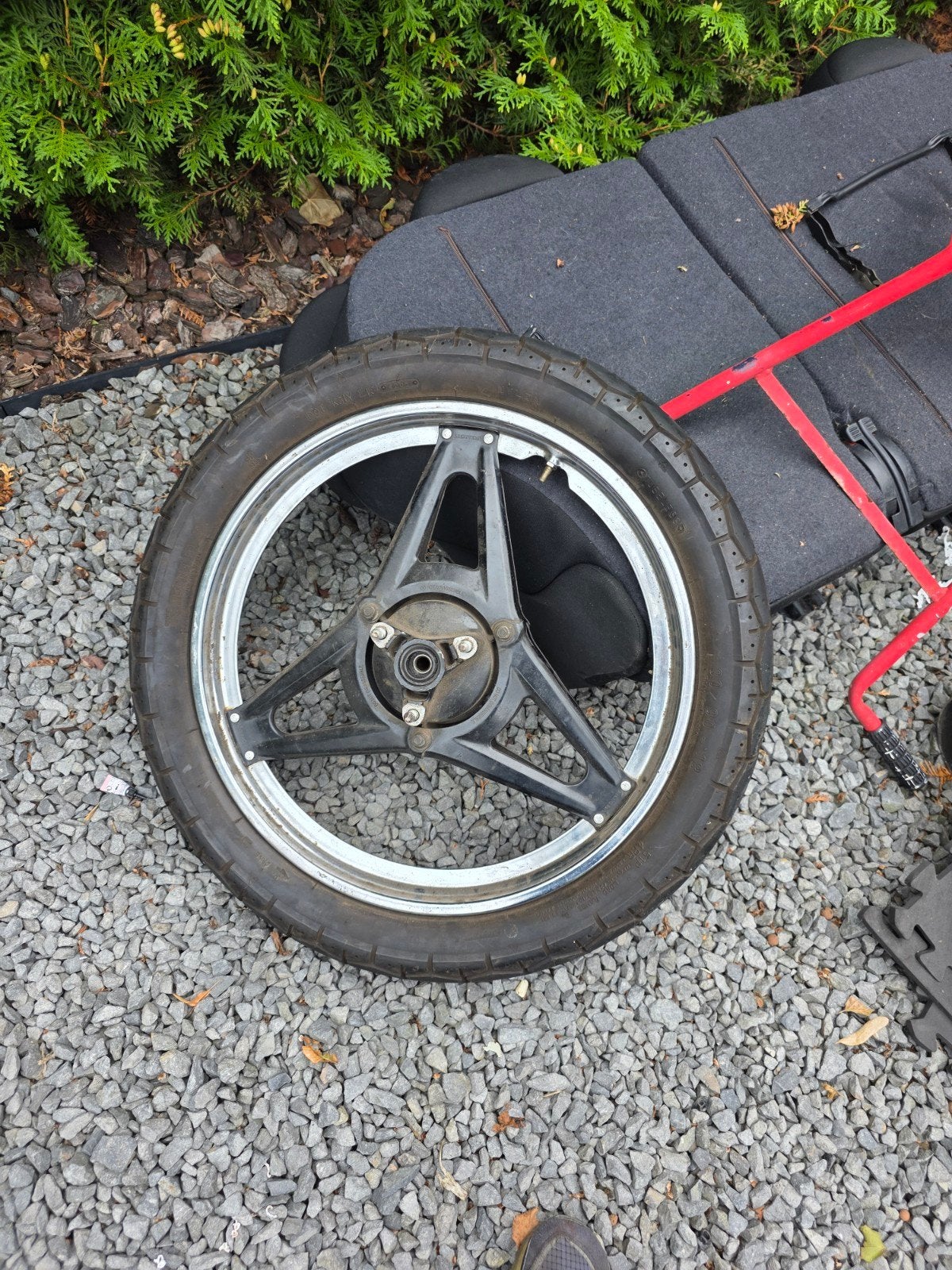 Honda MB velgen - recht met lichte roest, Ophalen of Verzenden, Gebruikt