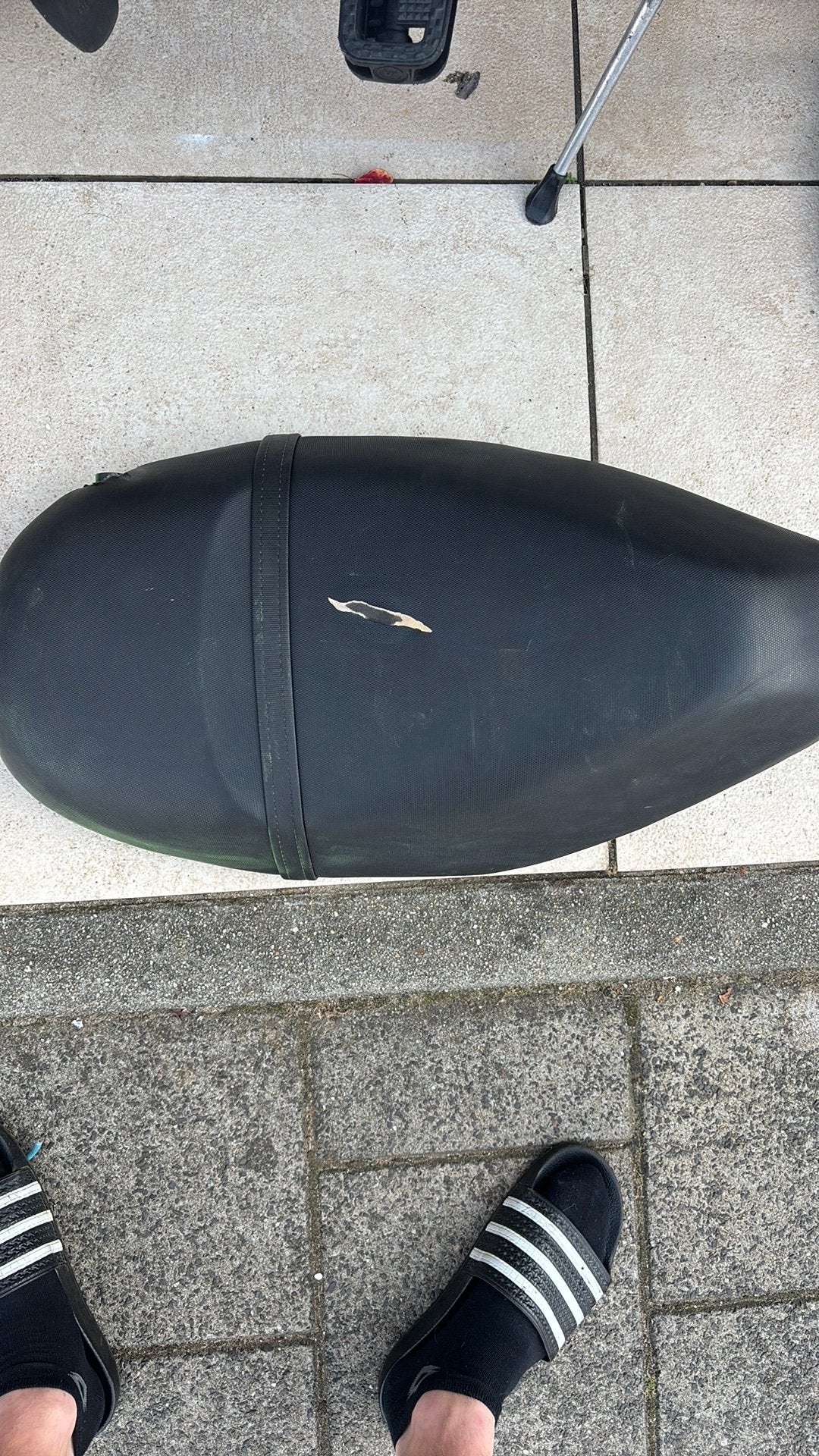 Zip zadel piaggio, Ophalen, Zo goed als nieuw