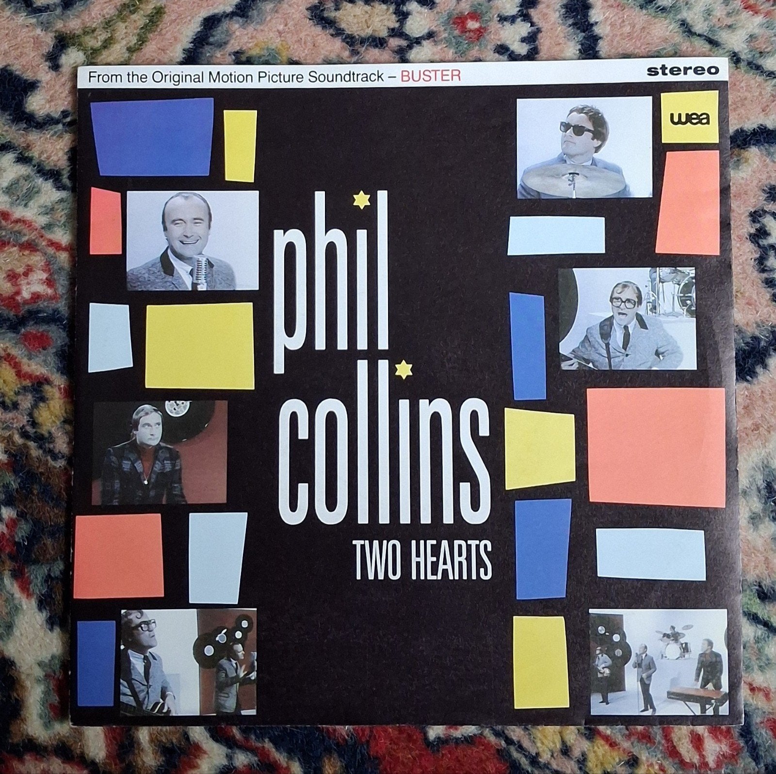 Phil Collins - Two Hearts (Vinyl Single), Gebruikt, 7 inch, Pop, EP