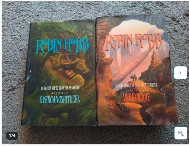 Robin Hobb - De boeken van de Zoon van de Krijger (2 delen), Boeken, Ophalen of Verzenden, Zo goed als nieuw, Robin Hobb