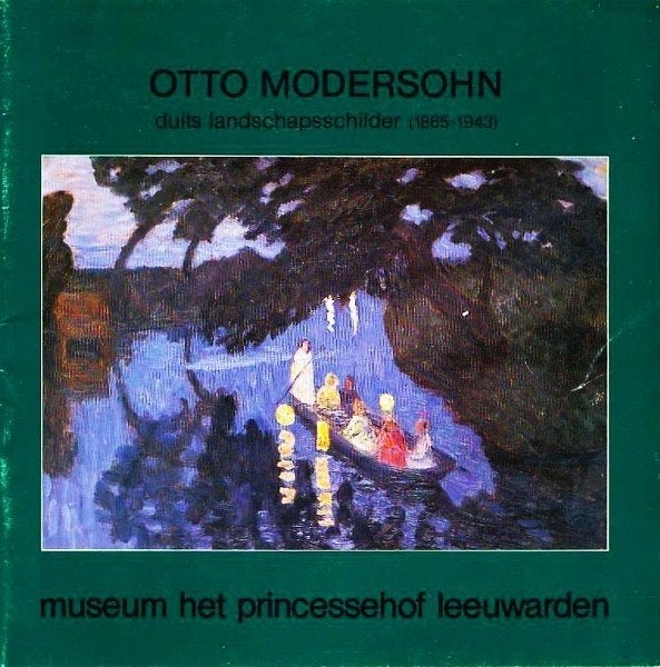Otto Modersohn, duits landschapsschilder(1865-1943), Ophalen, Zo goed als nieuw, Schilder- en Tekenkunst
