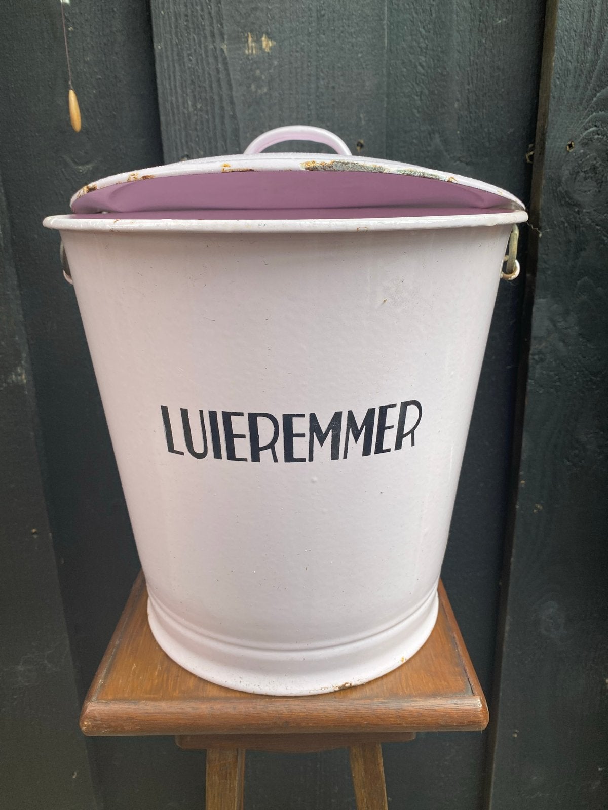 Roze vintage luieremmer - Nog in prima staat!, Ophalen of Verzenden