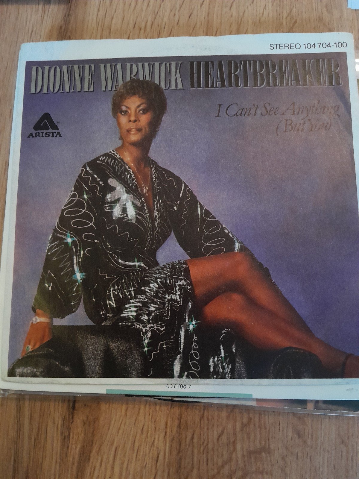 Dionne warwick 7inch heartbreaker, Ophalen of Verzenden, Zo goed als nieuw, Pop