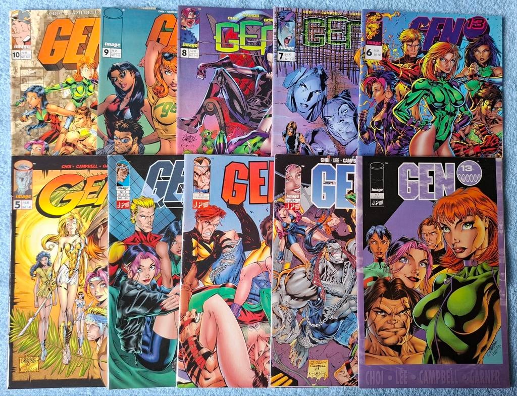 NL. GEN 13. JUNIOR PRESS. 1995. NIEUW. 2.50 EURO PER STUK., Meerdere comics, Ophalen of Verzenden, Nieuw, Amerika
