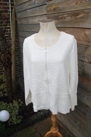 Vest offwhite Gerry Weber mt 46 Vaste prijs OPRUIMING, Wit, Maat 46/48 (XL) of groter, Ophalen of Verzenden, Zo goed als nieuw