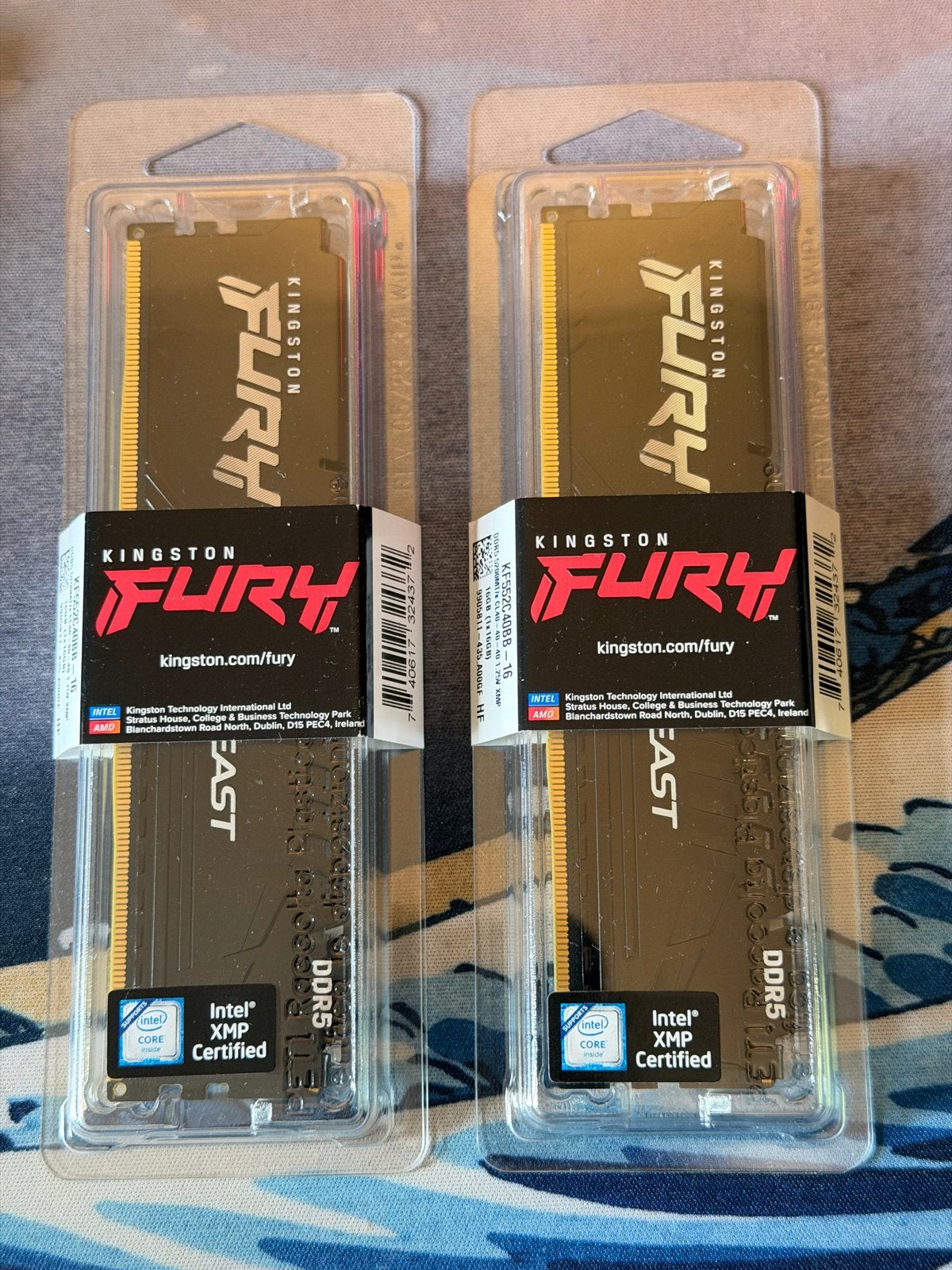 Kingston Fury 32GB DDR5 RAM (2x16GB) 5200MT/s XMP NIEUW, 32 GB, Ophalen of Verzenden, Zo goed als nieuw, Desktop