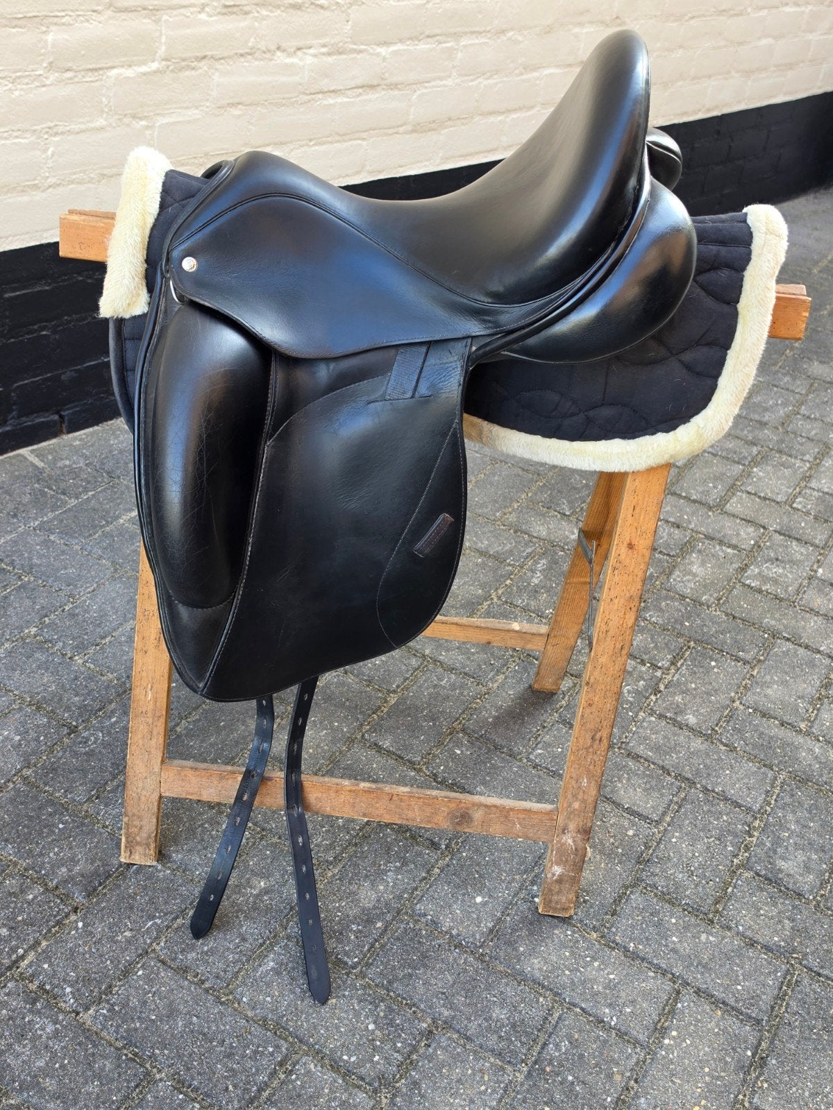 custom dressuurzadel, Ophalen, Dressuur