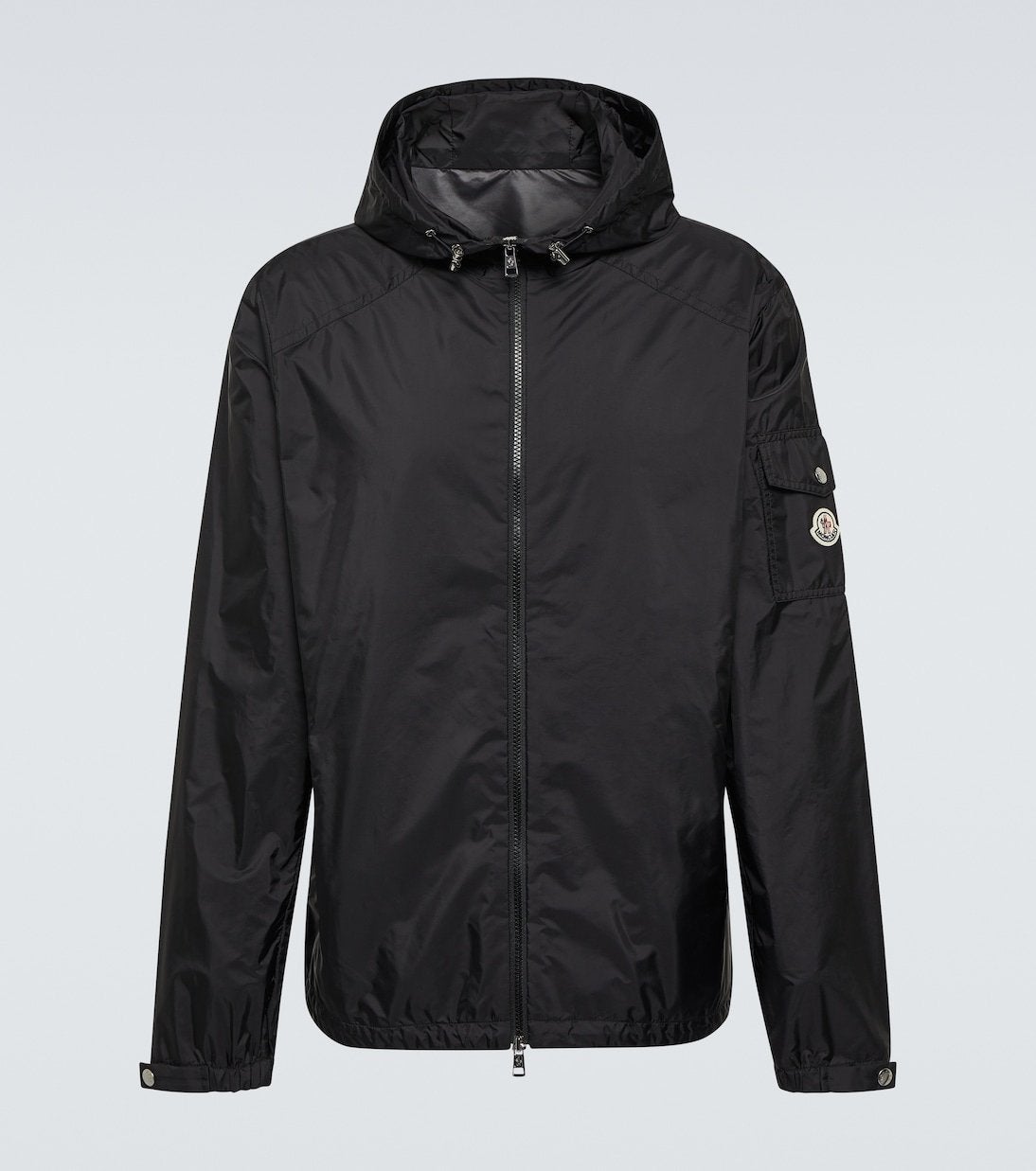 Moncler Zwarte Windbreaker Jas - Nieuw, Kleding | Heren, Jassen | Zomer, Ophalen, Nieuw, Overige maten, Zwart