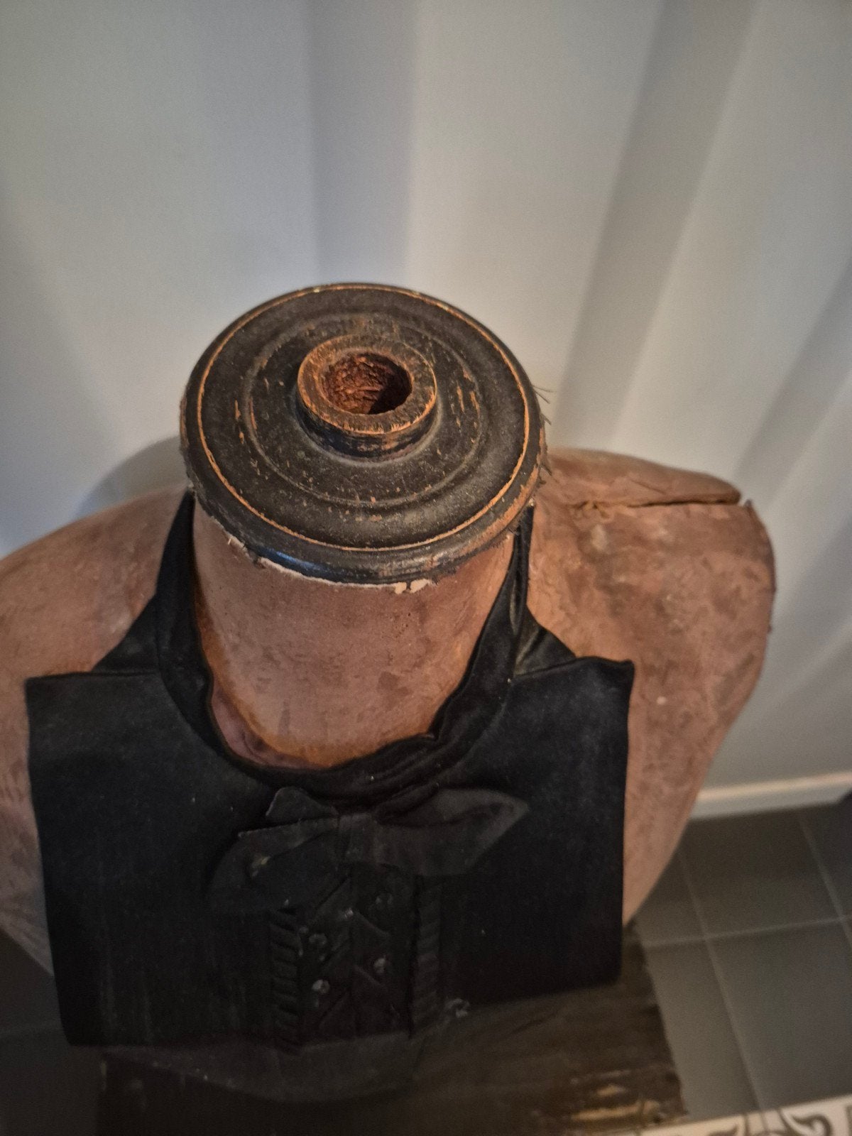 Antieke paspop/buste - Decoratief en uniek, Ophalen of Verzenden