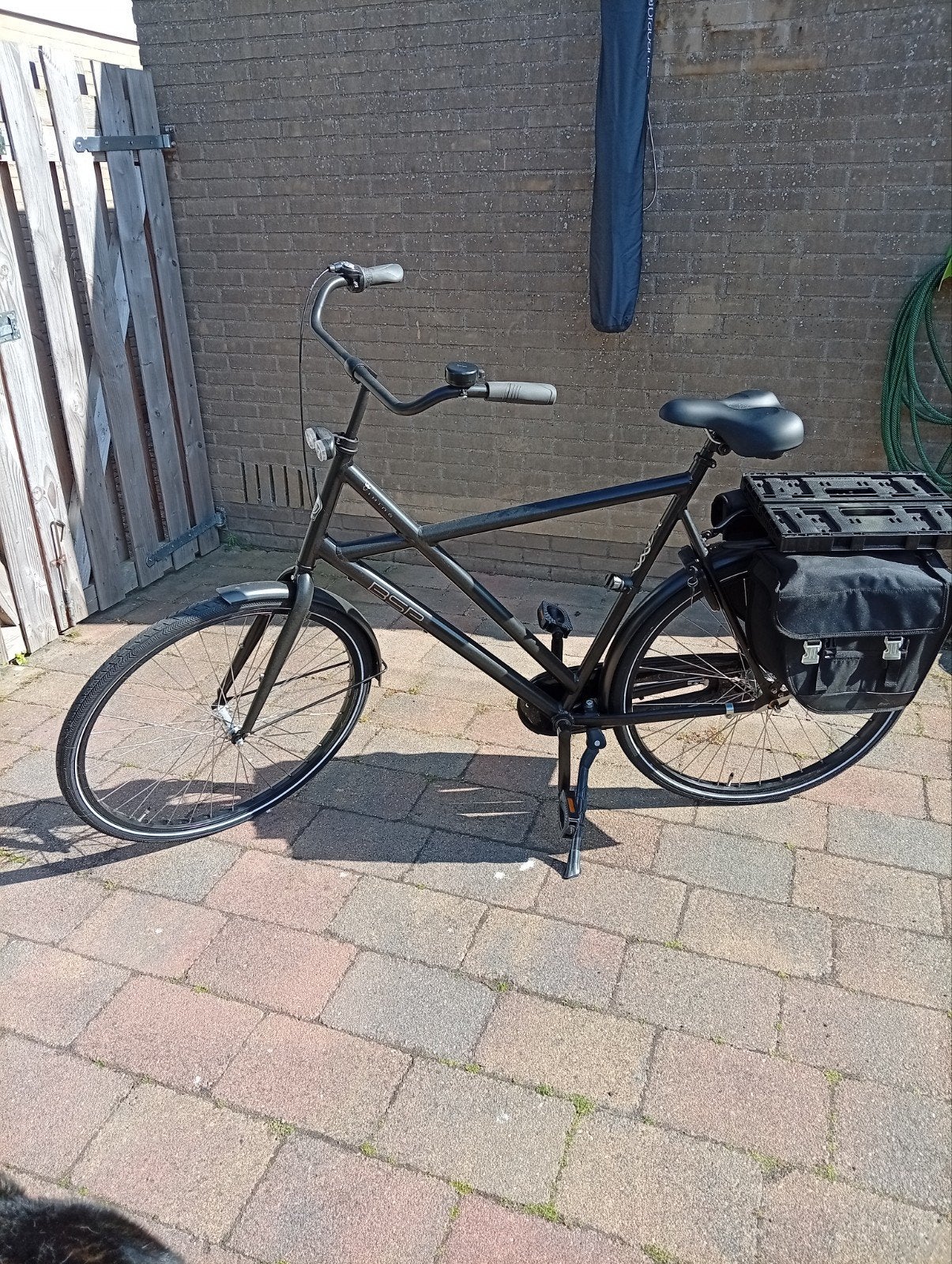 BSP herenfiets zo goed als nieuw., 59 cm of meer, Ophalen, Terugtraprem, BSP