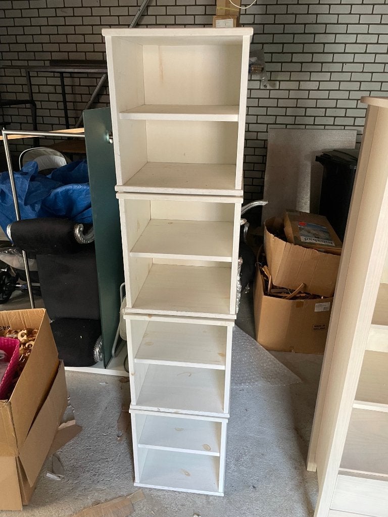 meubelblokken, Huis en Inrichting, Kasten | Kledingkasten, Ophalen, Minder dan 50 cm, Gebruikt, Minder dan 100 cm