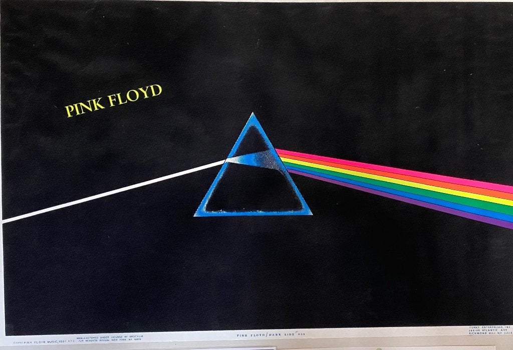 Poster Pink Floyd, Cd's en Dvd's, Cd's | Pop, Zo goed als nieuw, Rock, Overige typen, Speciale editie, Ophalen