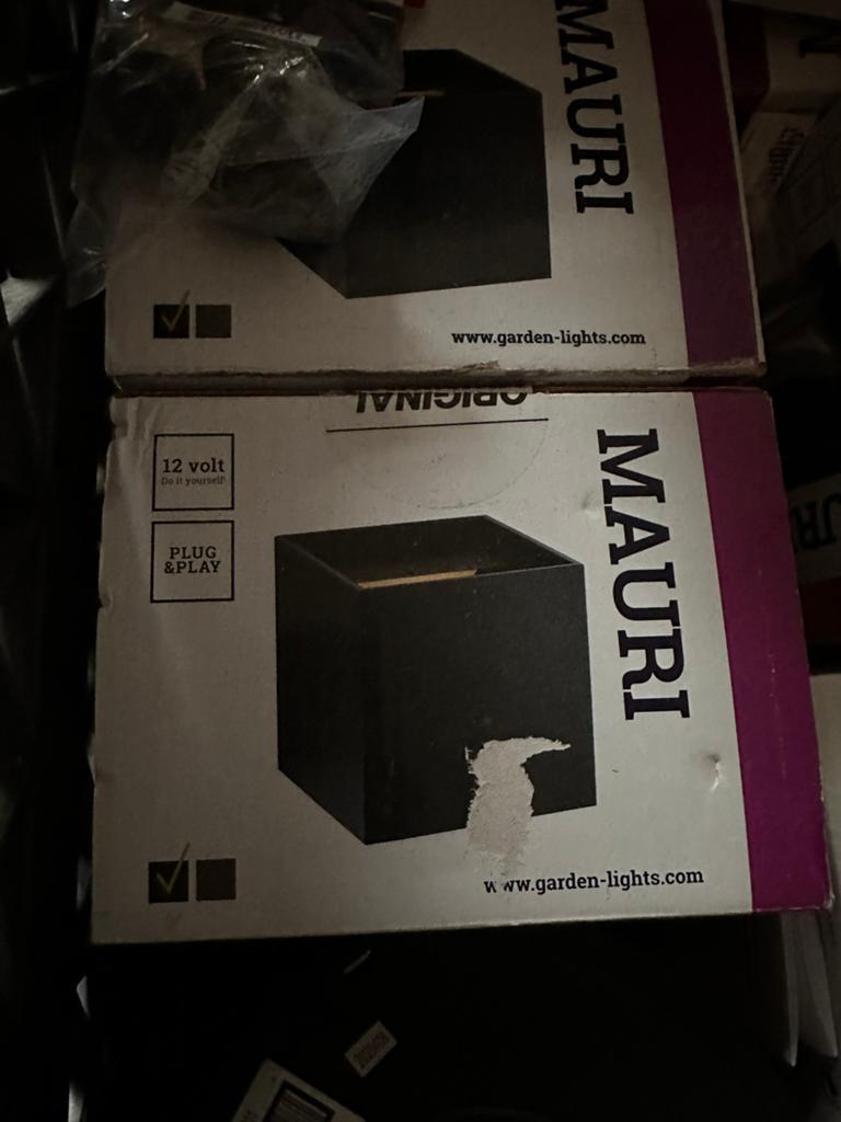 Garden light tuinverlichting Mauri, Minder dan 50 watt, Wandlamp, Nieuw, Ophalen of Verzenden