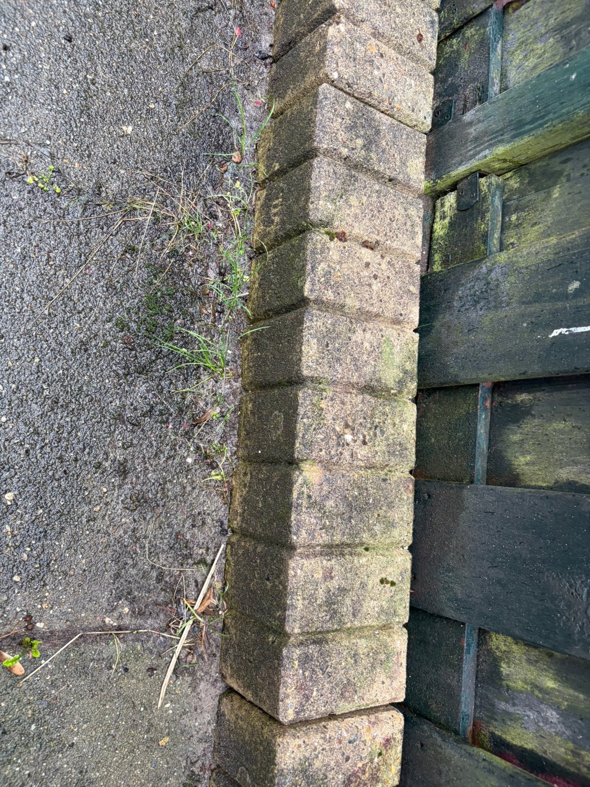 Beton rand, Tuin en Terras, Ophalen, Gebruikt, Minder dan 100 cm