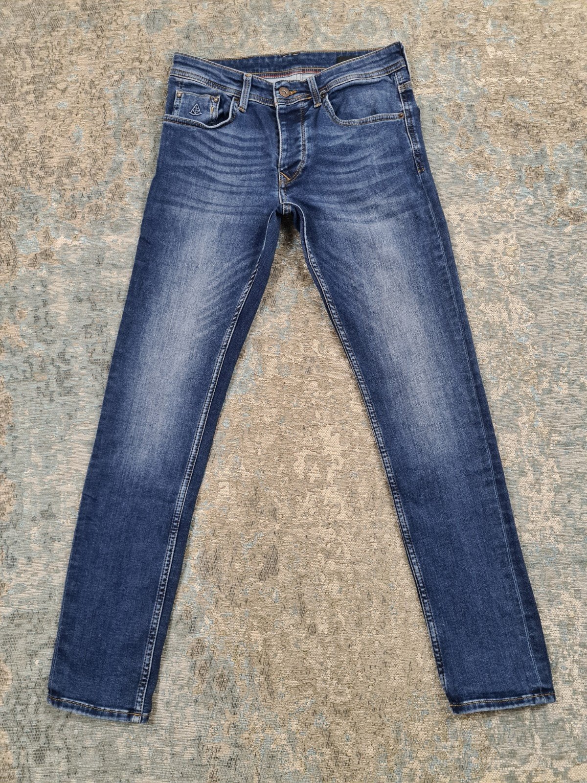 Hallinger HARPER Sweat W29 L32 Slim STRETCH Bronno2932 Blauw, Kleding | Heren, Blauw, Hallinger, New Yorkstraat 74-75, 1175 RD Lijnden