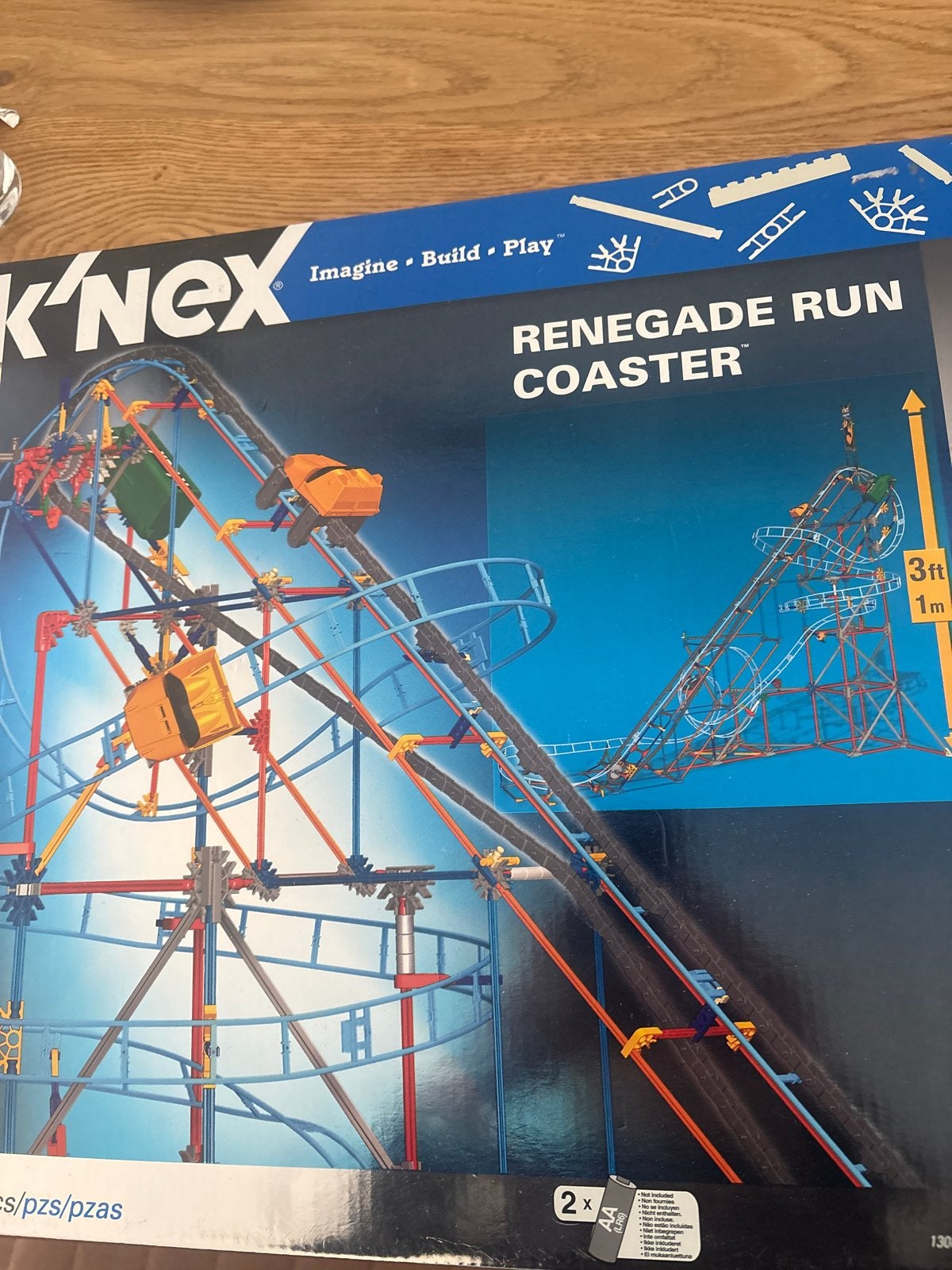 K'nex Renegade Run Coaster - Achtbaan Bouwset, Kinderen en Baby's, Ophalen of Verzenden, Gebruikt, K'nex