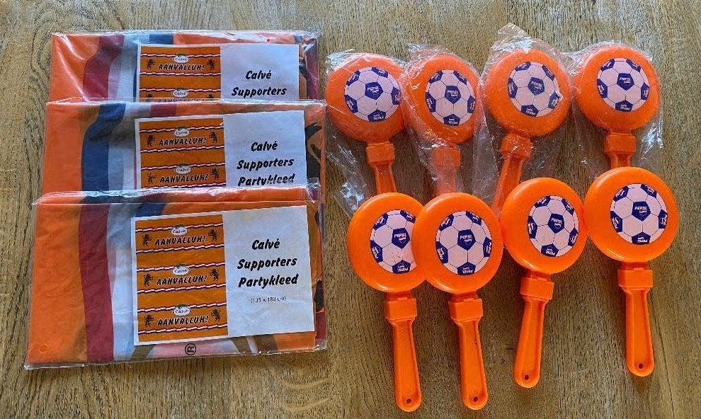 "Oranje" voetbal artikelen, z.g.a.n., Ophalen of Verzenden, Zo goed als nieuw, Overige binnenlandse clubs, Overige typen