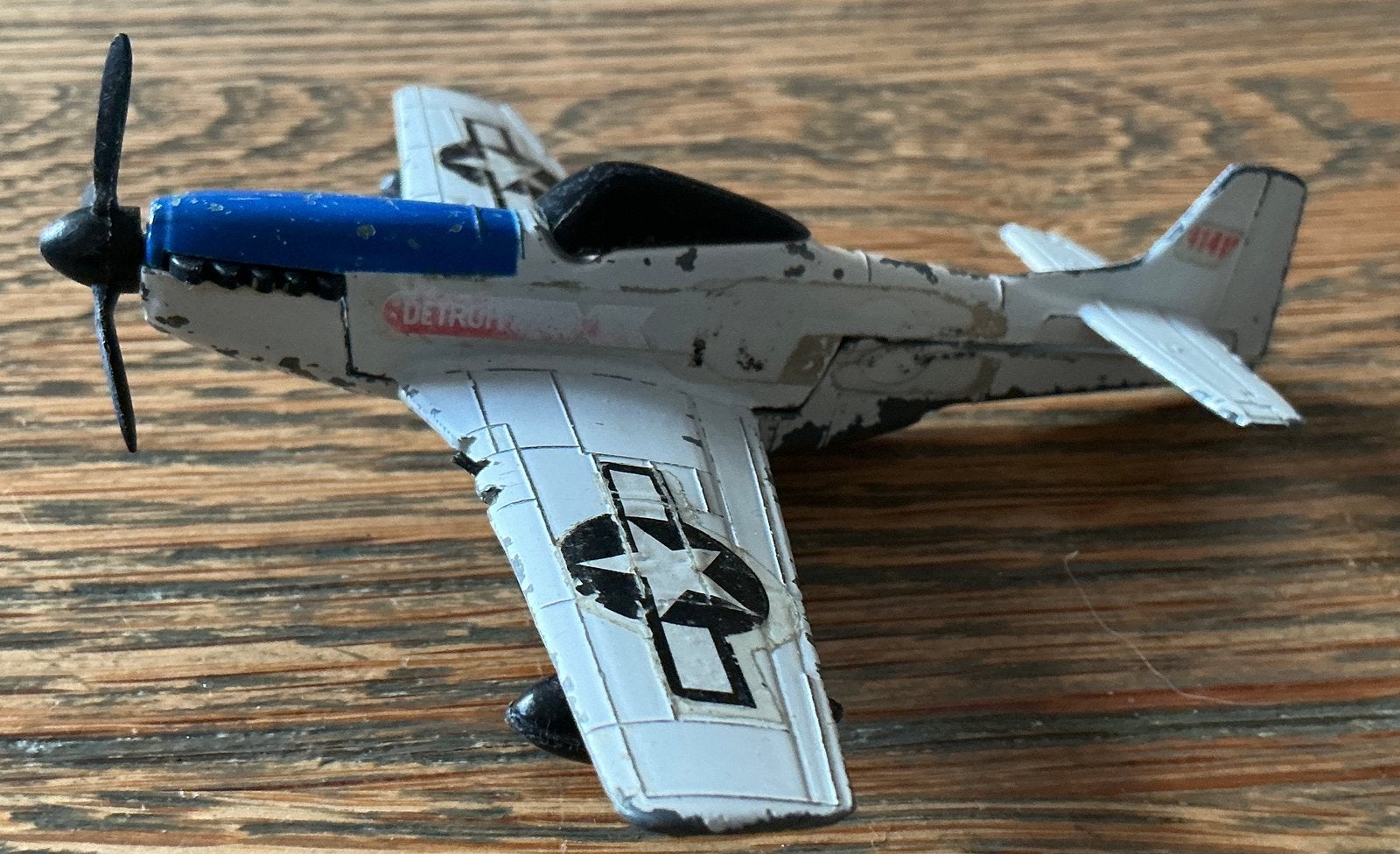 North American P-51D Mustang oud gevechtsvliegtuig, Verzamelen, Ophalen, Gebruikt