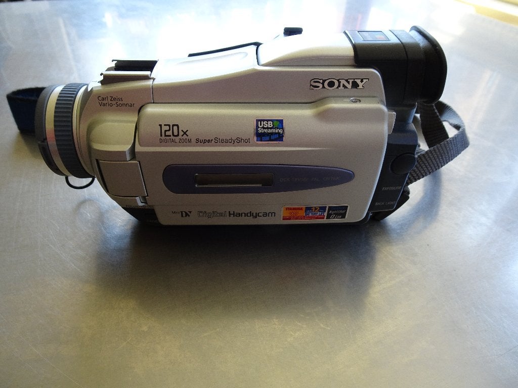 Sony DCR - TRV 16E digital video camera recorder, Gebruikt, 20x of meer, Ophalen of Verzenden, Sony