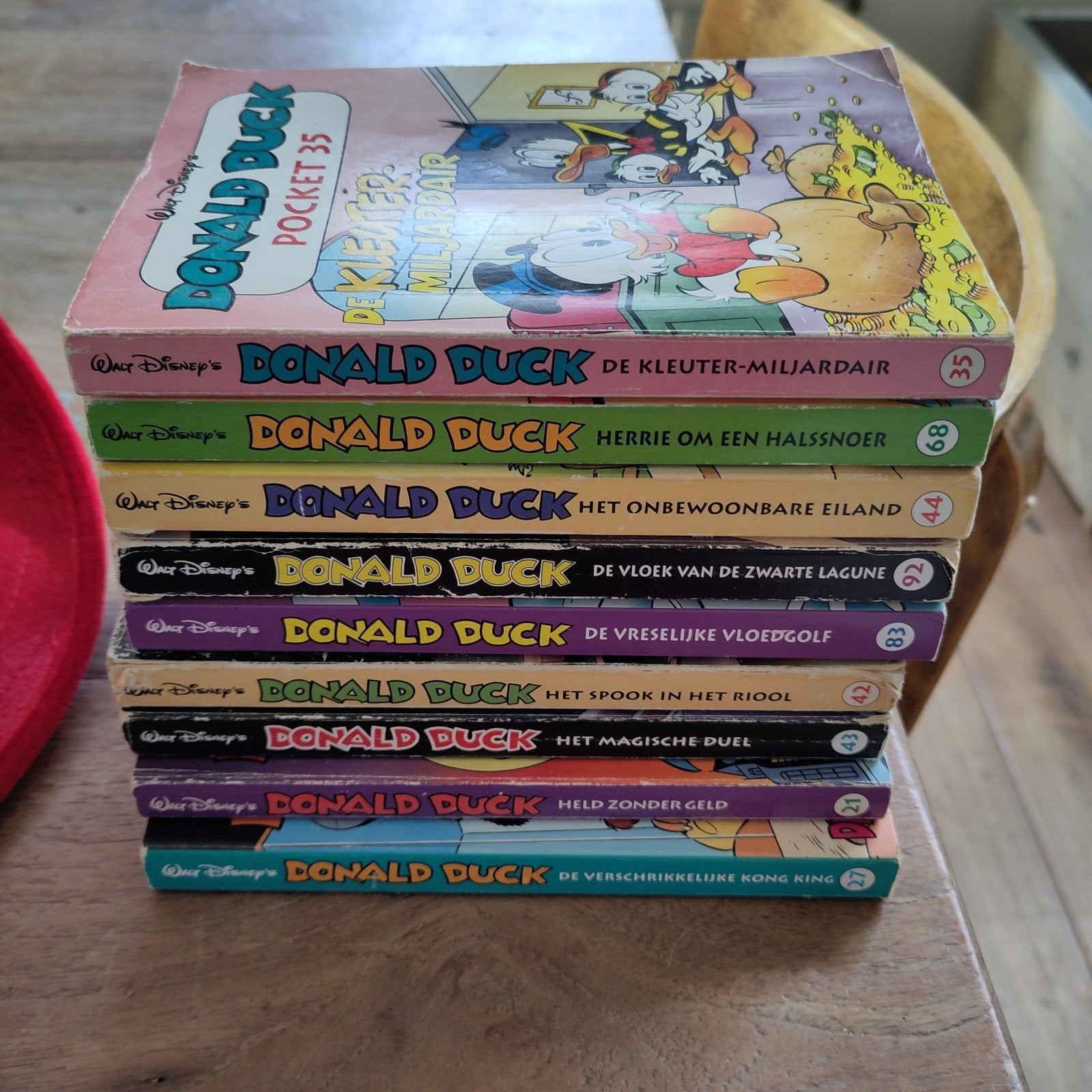 Donald Duck pockets diverse nummers, Gelezen, Ophalen of Verzenden, Walt Disney  Donald duck, Meerdere stripboeken