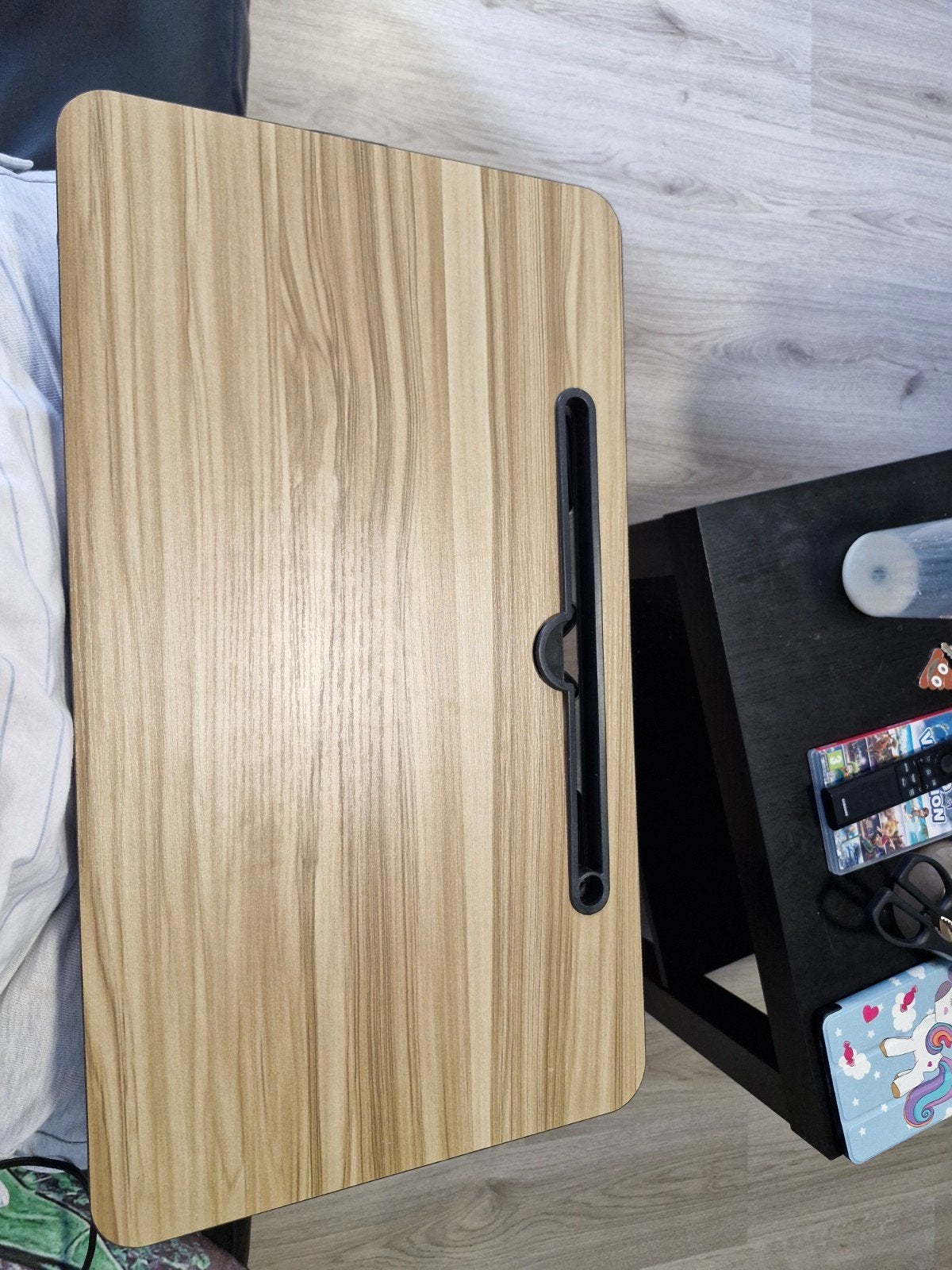 Opvouwbare laptoptafel voor bed of bank, Ophalen, Minder dan 45 cm, Modern, functioneel, 55 tot 75 cm