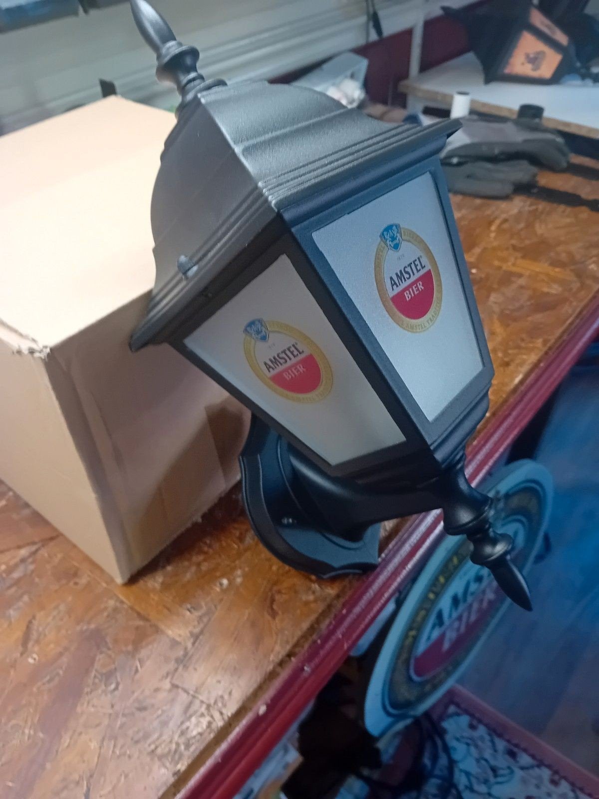 Leuke Amstel lantaarn, Ophalen of Verzenden, Zo goed als nieuw, Amstel