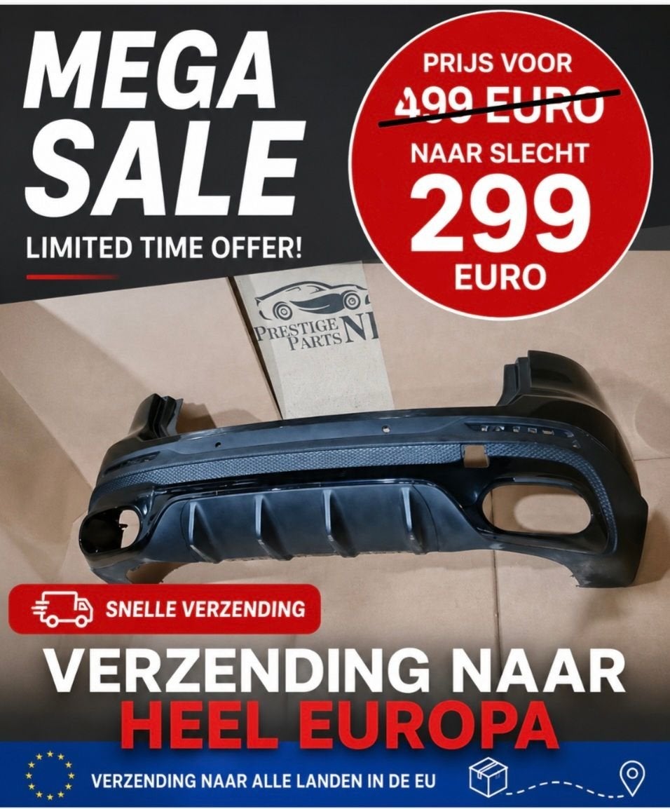 Achterbumper Mercedes GLB AMG ORIGINEEL BUMPER A2478855600, Gebruikt, -, Ophalen of Verzenden, Achter