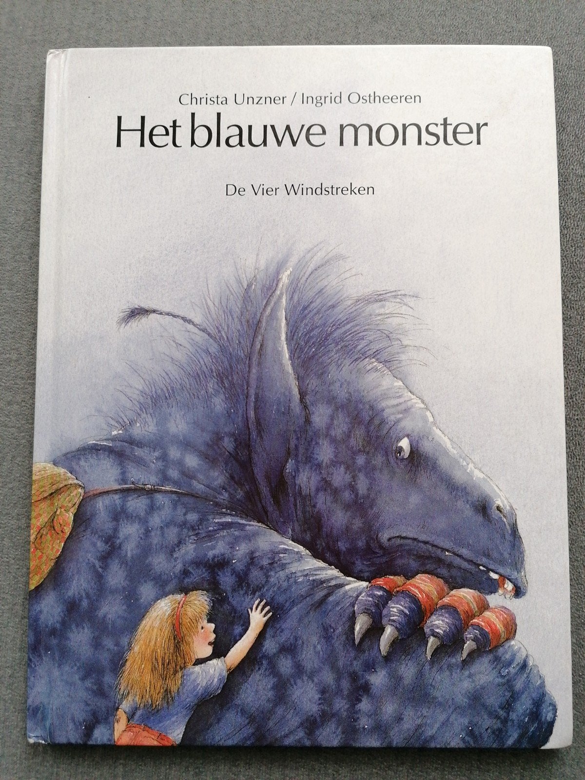 Het blauwe monster - Prentenboek, Ophalen of Verzenden, Gelezen, Christa Unzner / Ingrid Ostheeren, Prentenboek