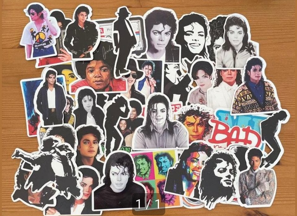 Michael Jackson stickers, Verzamelen, Verzenden, Nieuw