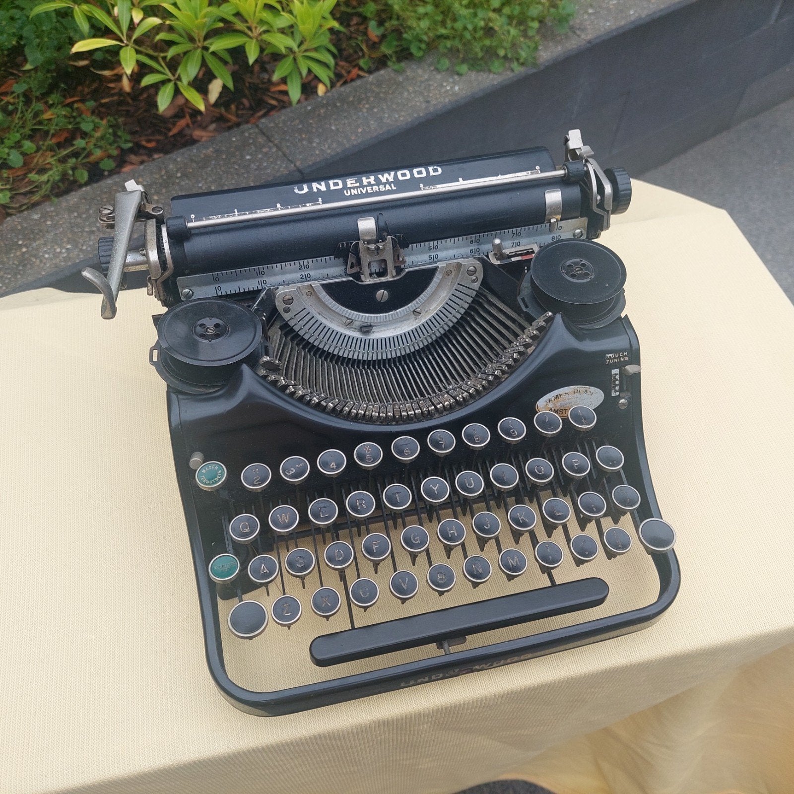 Underwood typemachine  usa, Diversen, Typemachines, Ophalen of Verzenden, Gebruikt