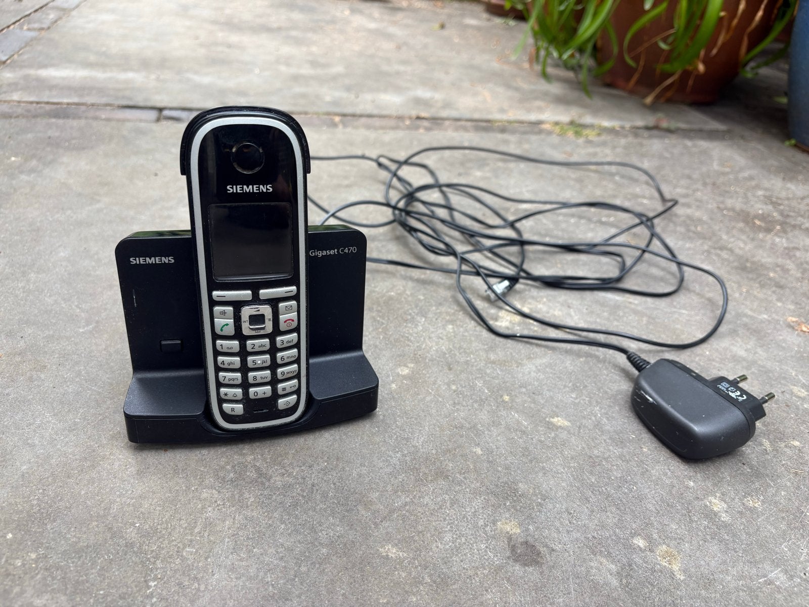 Siemens Gigaset C470 draadloze telefoon met basisstation, Ophalen of Verzenden, Gebruikt, 1 handset