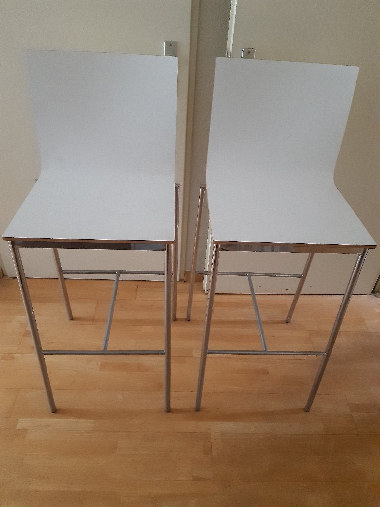 Barkrukken, 4 krukken, Ophalen, Zo goed als nieuw, 90 cm of meer