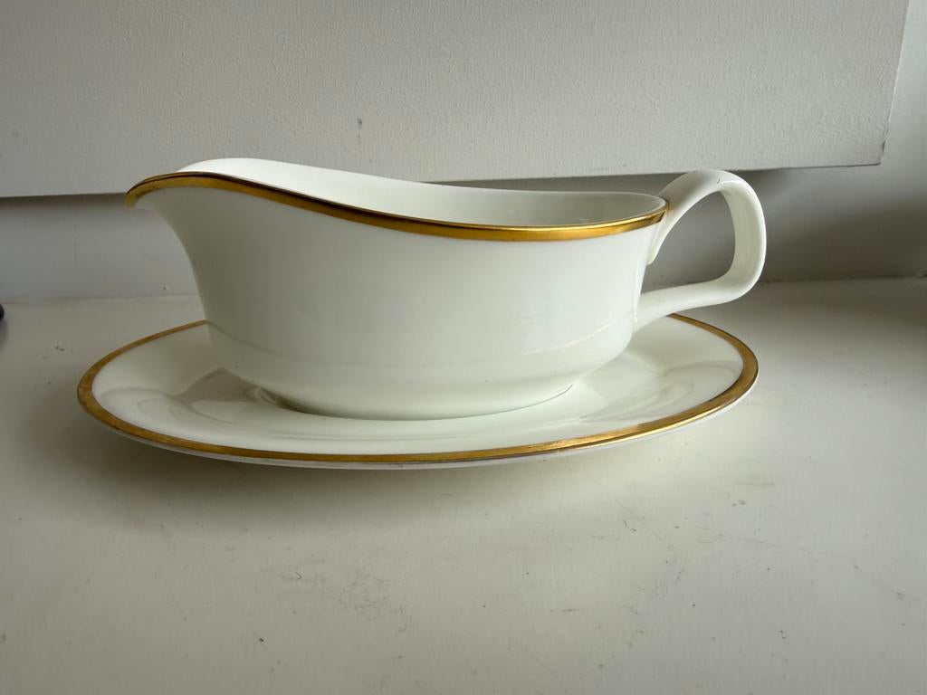 Minton Horizon juskom met losse onderschotel gaaf, Antiek en Kunst, Antiek | Servies los, Ophalen of Verzenden